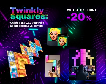 Акційна пропозиція: Twinkly Squares зі знижкою -20%!