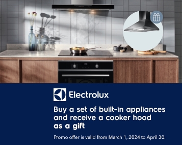 Promotional Offer on Electrolux Built-in Appliances