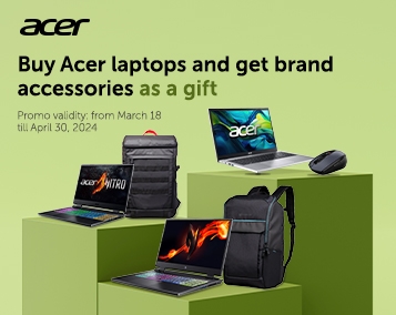 Branded Accessories As a Gift to Acer Laptops!