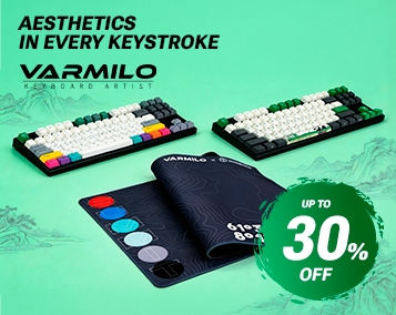 Естетика в кожному натисканні – Varmilo зі знижкою до 30 %