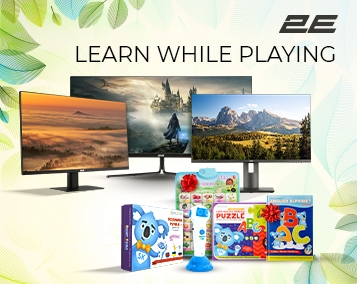 «Learn by Playing» Promotional Offer with 2E Monitors!