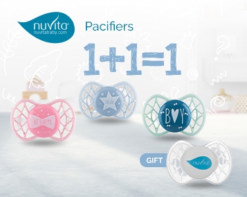 NUVITA Gift Promotional Offer: Symmetrical Pacifiers