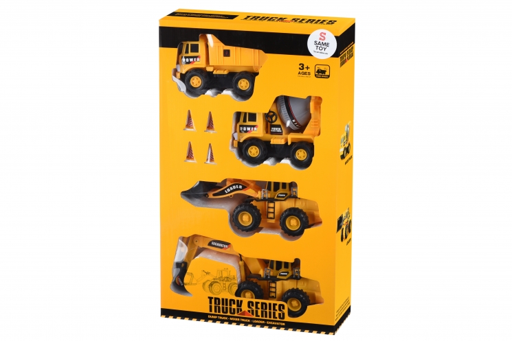 Same Toy Набор машинок Truck Series Строительная техника