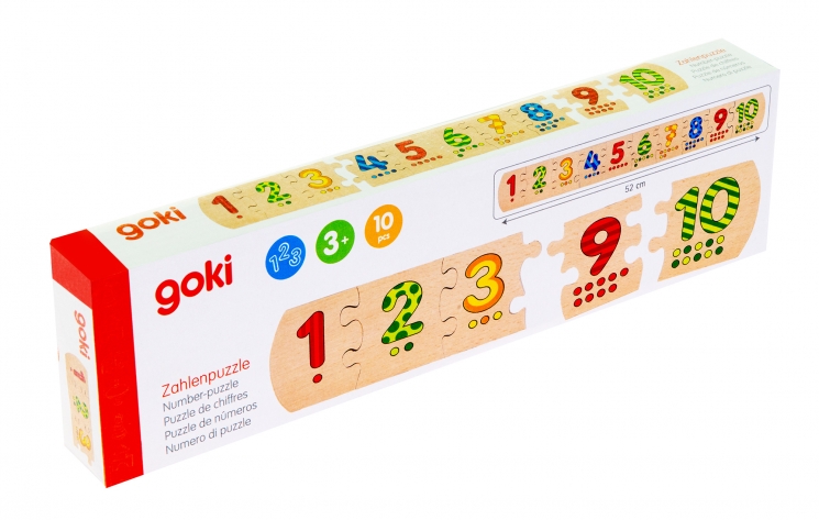 goki Развивающая игра Учимся считать