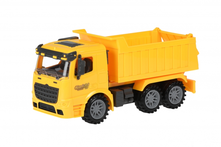 Same Toy Машинка инерционная Truck Самосвал (желтый)