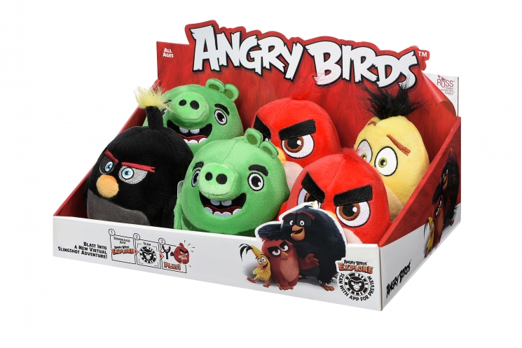 Angry Birds Мягкая игрушка ANB Little Plush Чак