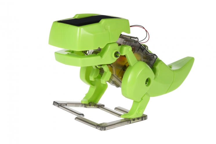 Same Toy Робот-конструктор - Динобот 4 в 1 на солнечной батарее