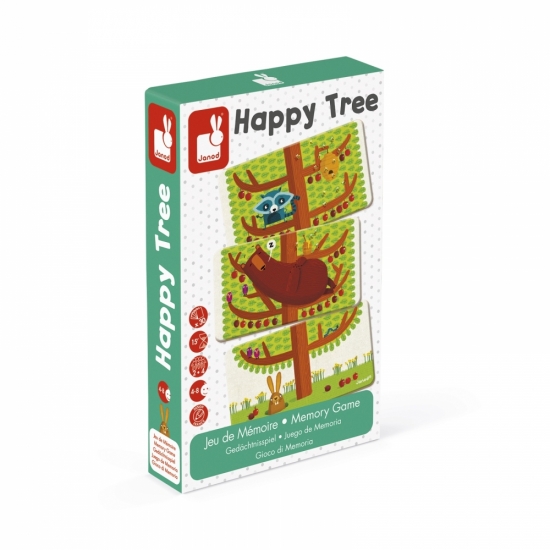 Janod Игра мемо - Счастливое дерево