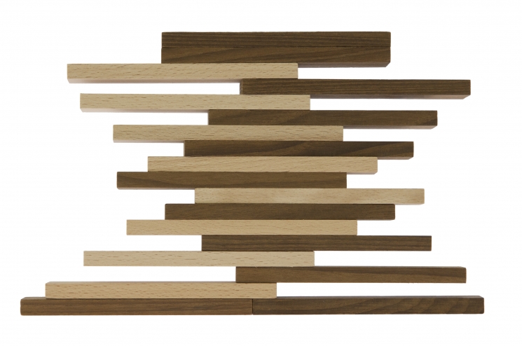 goki Конструктор деревянный Строительные блоки (натуральный)