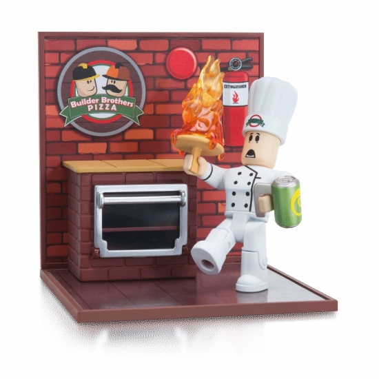 Roblox Игровая коллекционная фигурка Desktop Series Work At A Pizza Place: Fired W6
