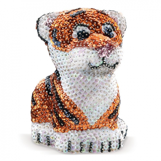 Sequin Art Набор для творчества 3D Tiger