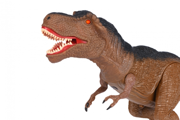Same Toy Динозавр коричневый со светом и звуком (Тиранозавр)