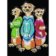 Sequin Art Набор для творчества RED Rascals Meerkats