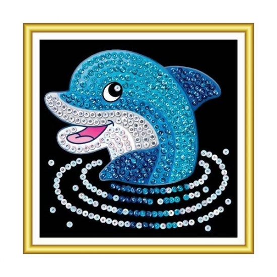 Sequin Art Набор для творчества 60 Dolphin