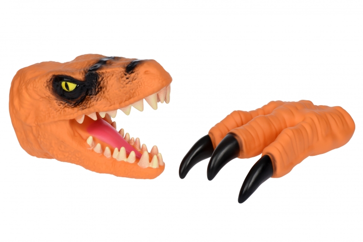 Same Toy Игровой набор - Animal Gloves Toys (оранжевый)