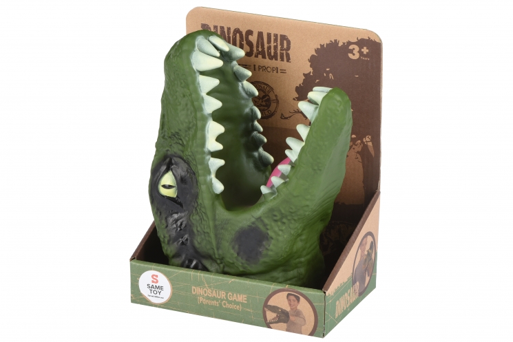 Same Toy Игровой набор Animal Gloves Toys - Динозавр (салатовый)