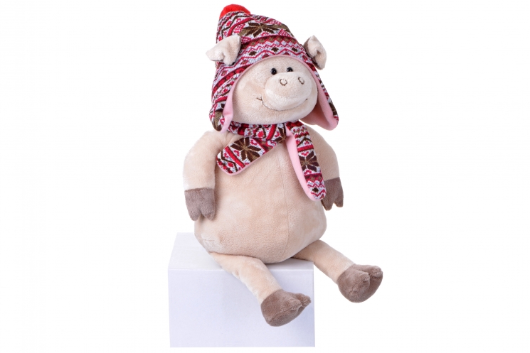 Same Toy Свинка в шапке (48 см)