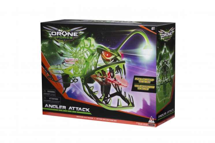 Drone Force Игрушечный дрон исследователь и защитник Angler Attack