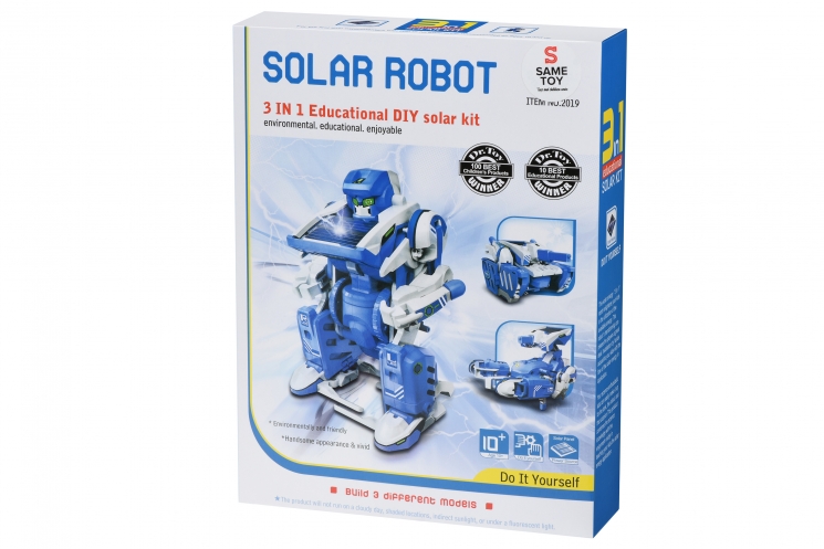 Same Toy Робот-конструктор - Трансформер 3 в 1 на солнечной батарее