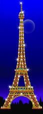 Sequin Art Набор для творчества STRICTLY Eiffel Tower