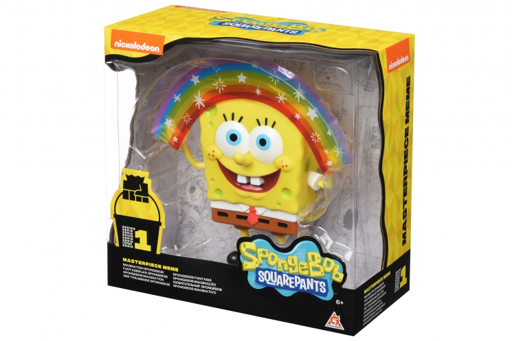 Sponge Bob Игровая фигурка Masterpiece Memes Collection - Rainbow SB