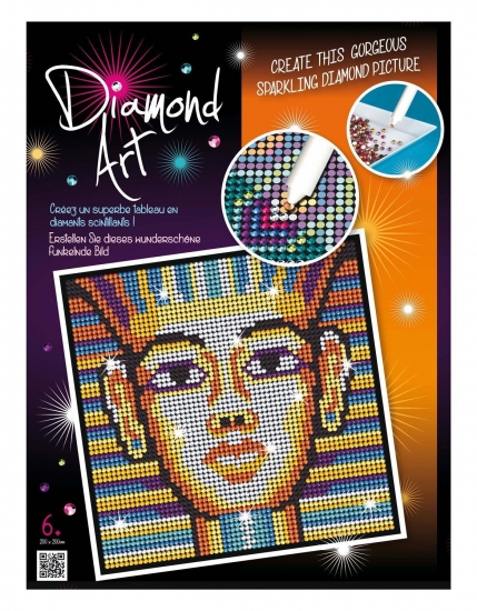 Sequin Art Набор для творчества DIAMOND ART Tutankhamun New