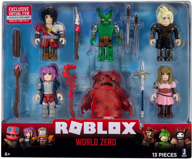 Roblox Игровая коллекционная фигурка Multipack World Zero W8