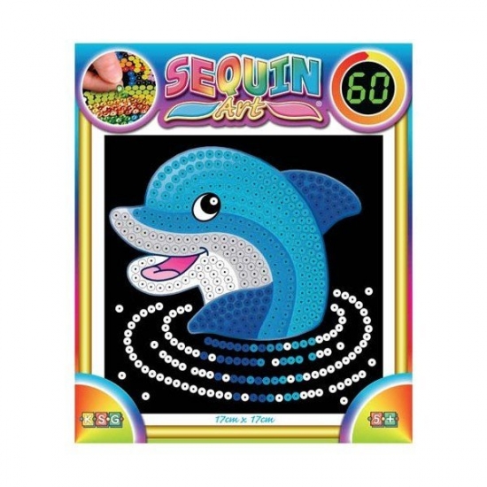 Sequin Art Набор для творчества 60 Dolphin