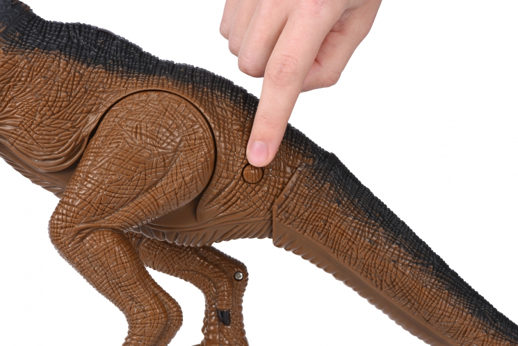 Same Toy Динозавр коричневый со светом и звуком (Тиранозавр)