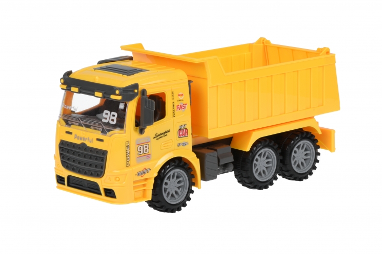 Same Toy Машинка инерционная Truck Самосвал (желтый)