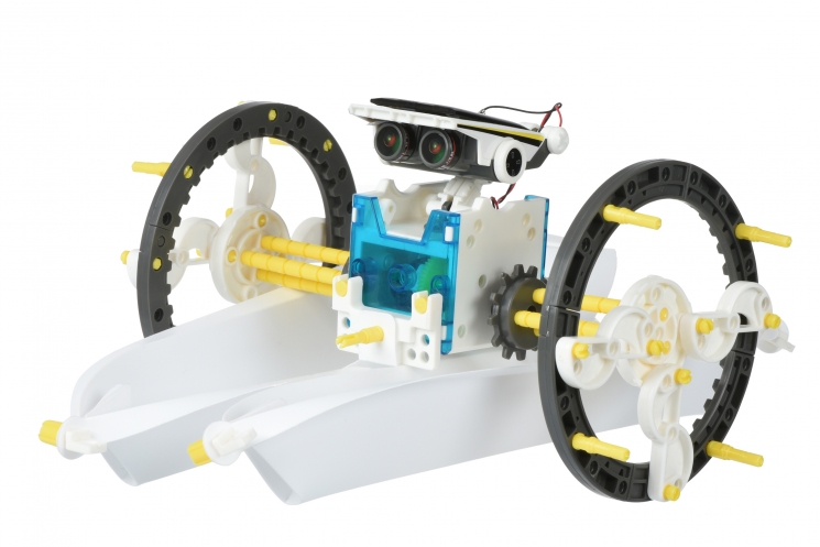 Same Toy Робот-конструктор - Мультибот 14 в 1 на солнечной батарее