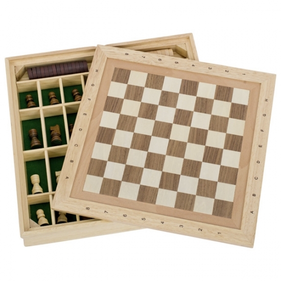 goki Набор 3 в 1: шахматы, шашки, мельница