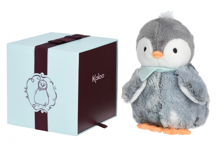 Kaloo Les Amis Пингвин серый (25 см) в коробке