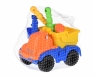 Same Toy Набор для игры с песком с Экскаватором оранжевый (4шт.)