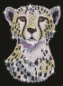 Sequin Art Набор для творчества BLUE Snow Cheetah New