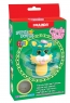 PAULINDA Масса для лепки Super Dough Circle Baby Кот заводной механизм (зеленый)