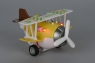 Same Toy Самолет металлический инерционный Aircraft со светом и звуком (желтый) (копия)