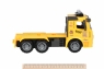 Same Toy Машинка инерционная Truck Тягач (желтый) с трактором со светом и звуком