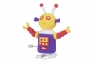 PAULINDA Масса для лепки Super Dough Robot заводной механизм (шагает) (фиолетовый)