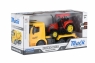 Same Toy Машинка инерционная Truck Тягач (желтый) с трактором