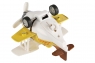 Same Toy Самолет металлический инерционный Aircraft (желтый)