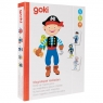 goki Магнитная книга - Наряды для мальчика