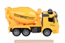 Same Toy Машинка инерционная Truck Бетономешалка (желтая) со светом и звуком