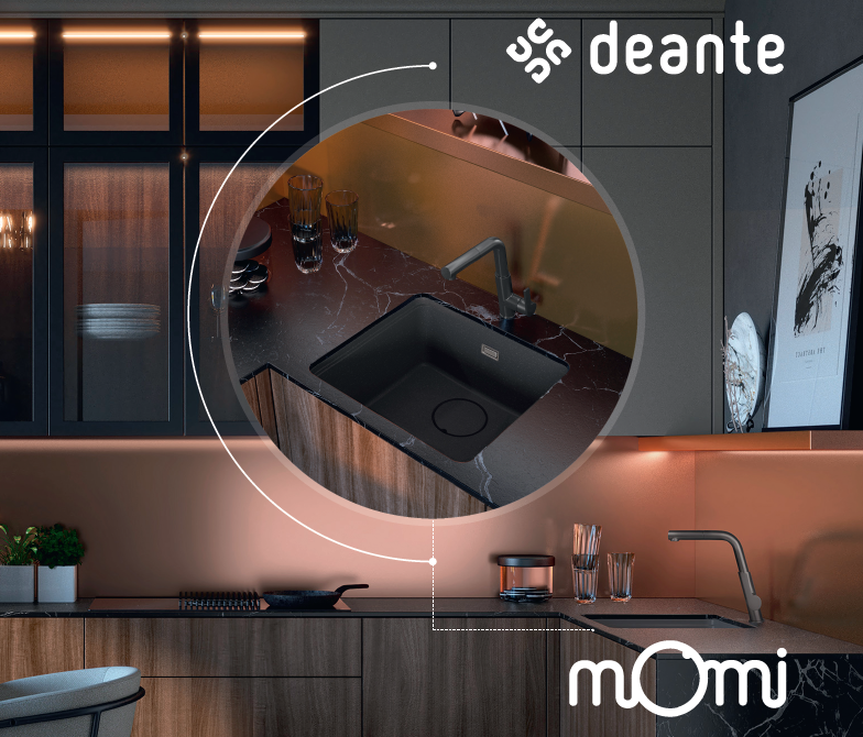 Deante MOMI – мийки для вибагливих