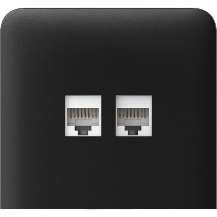 Боковая панель для встроенной интернет-розетки Ajax SideCover LAN Vertical черная (126220.319.BL) Картинка #4 Боковая панель для встроенной интернет-розетки Ajax SideCover LAN Vertical черная (126220.319.BL) Фото №4