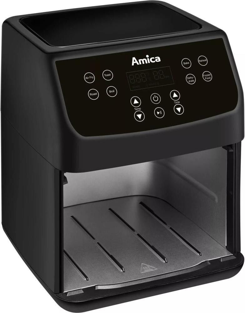 Мультипечь Amica 1850Вт, чаша-5.5л, сенсорное управл., 8 авто. программ, пластик, черный Фото №7