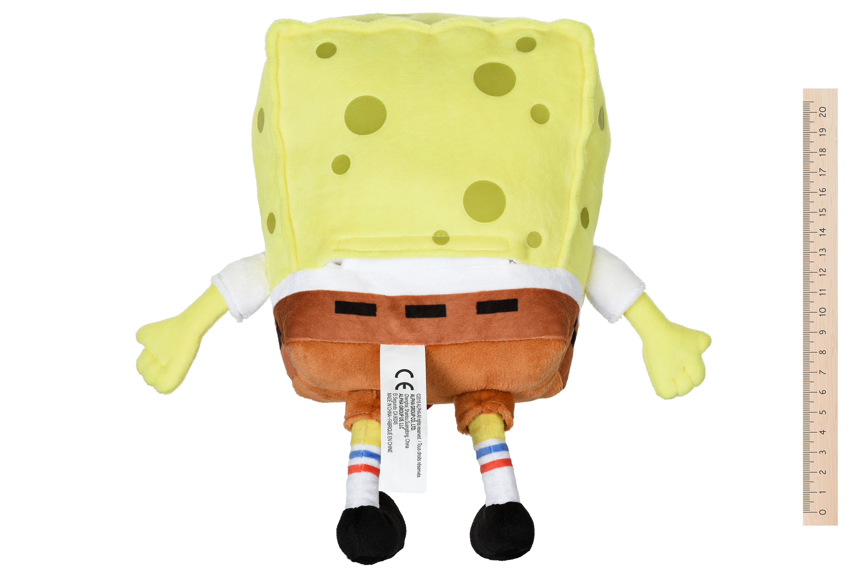Sponge Bob Exsqueeze Me Plush SpongeBob Fart із звуком.