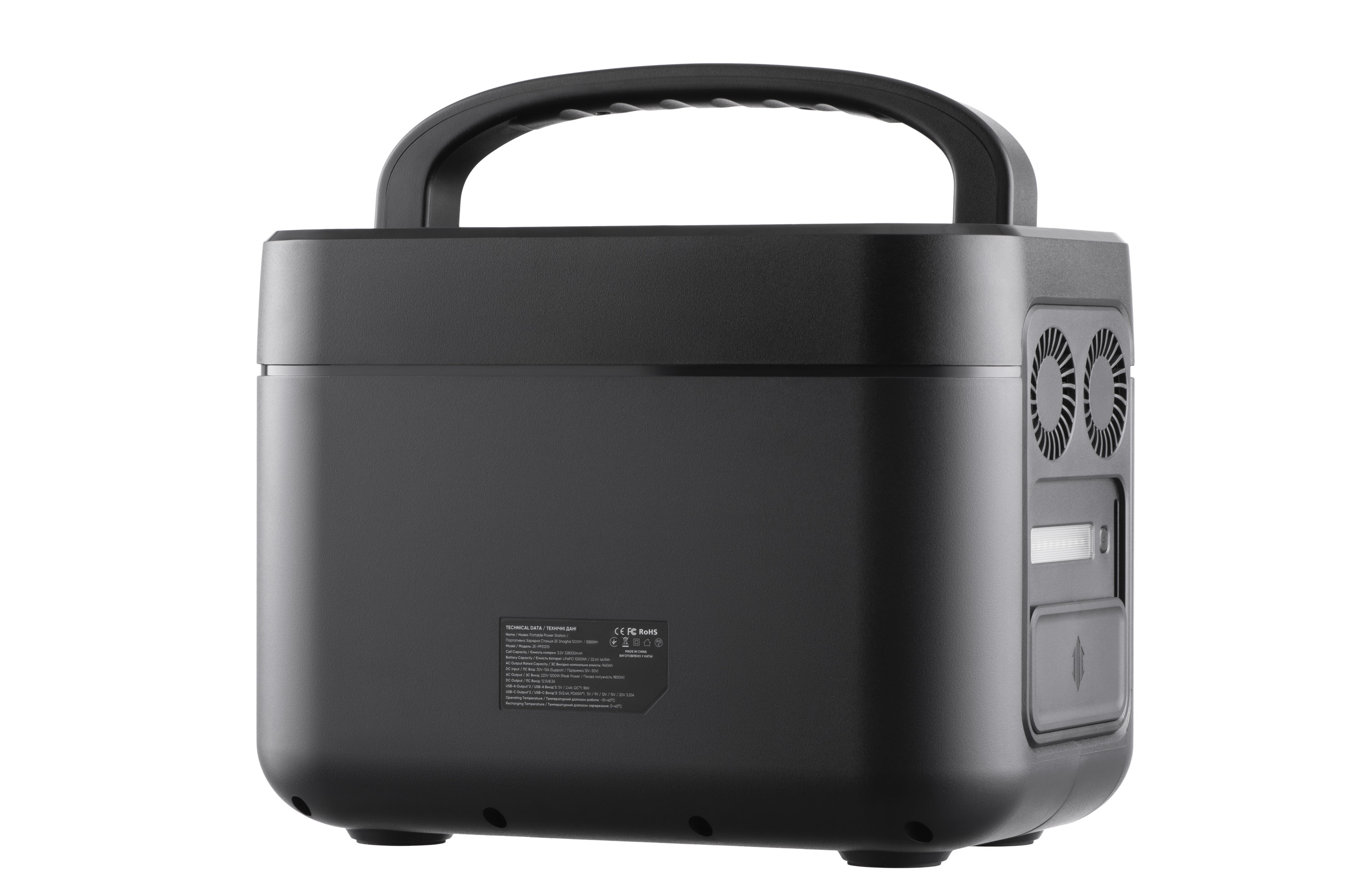 Портативная электростанция 2Е Snagha, 1200 Вт, 1050 Втч, быстрая зарядка Фото №4