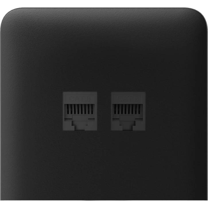 Боковая панель для встроенной интернет-розетки Ajax SideCover LAN Vertical черная (126220.319.BL) Картинка #2 Боковая панель для встроенной интернет-розетки Ajax SideCover LAN Vertical черная (126220.319.BL) Фото №2